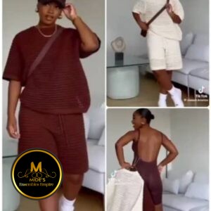 Luxury Unisex two piece set