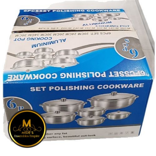 6in1 heavy Aluminum pot Set - Image 3