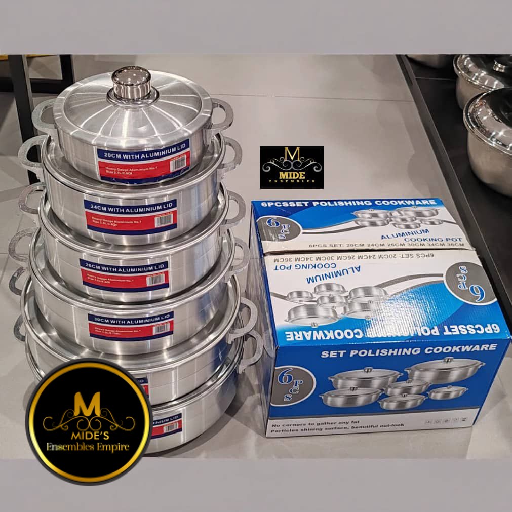 6in1 heavy Aluminum pot Set