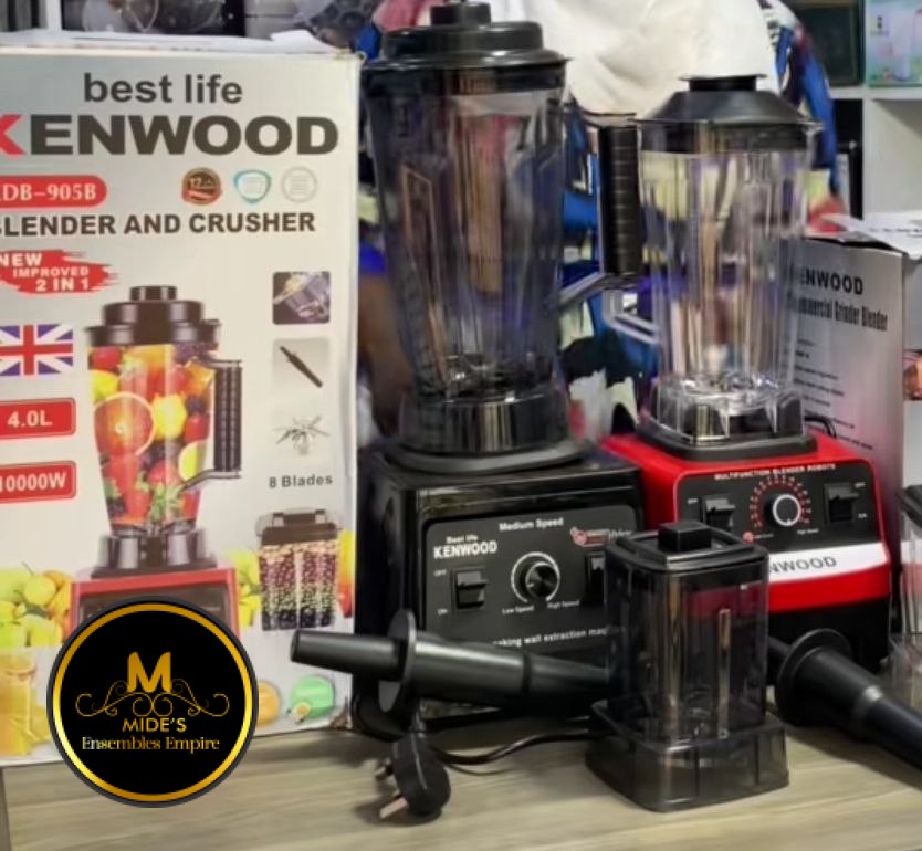 2in1 4L 9000W Uk Standard Kenwood Blender