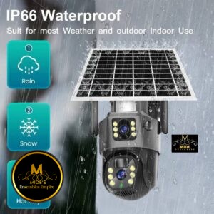 V380 Pro Smart Solar Camera